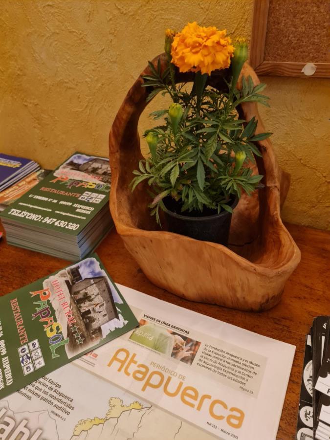 Restaurante Hotel Rural Papasol Atapuerca Dış mekan fotoğraf